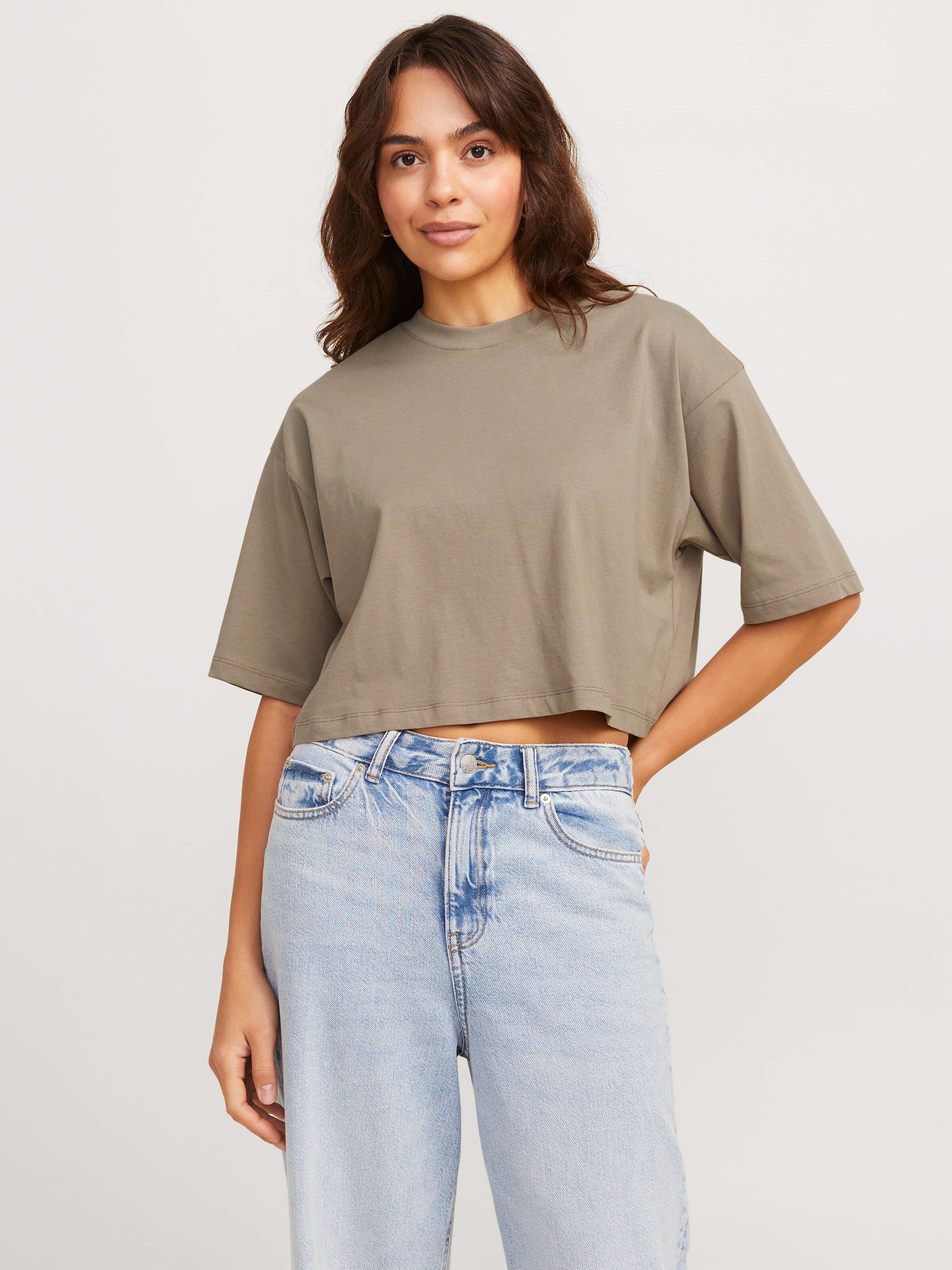 JJXX Shirt 'JXAndrea' in Light Brown | ABOUT YOU