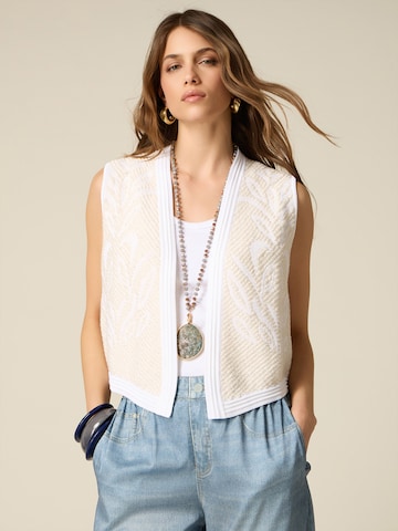 Pull-over oltre en blanc