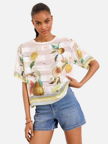 Lipsy Shirt in Wit: voorkant