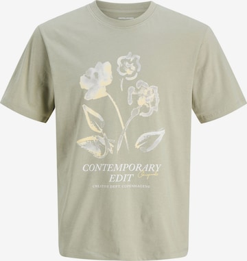 T-Shirt JACK & JONES en vert : devant