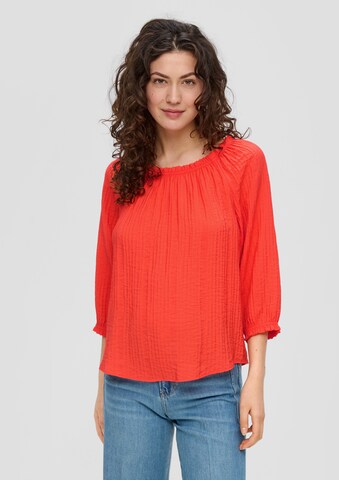 s.Oliver Blouse in Orange: front