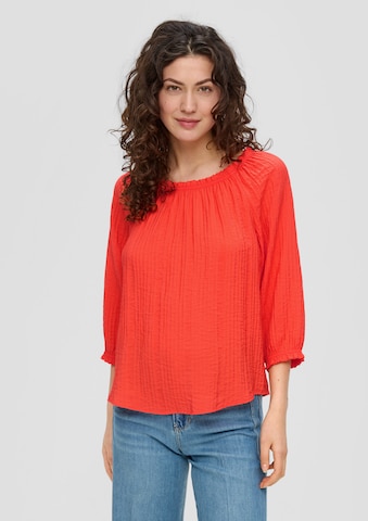 s.Oliver Bluse in Orange: predná strana