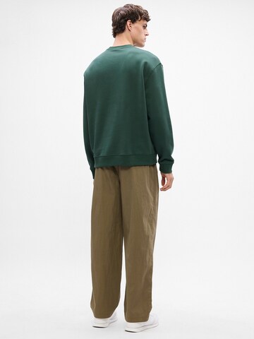 Felpa di Calvin Klein Jeans in verde: dietro