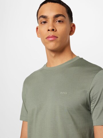 T-Shirt 'Thompson 01' BOSS Black en vert