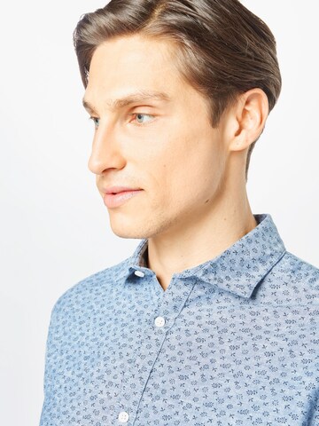 JACK & JONES Slim Fit Hemd in Blau