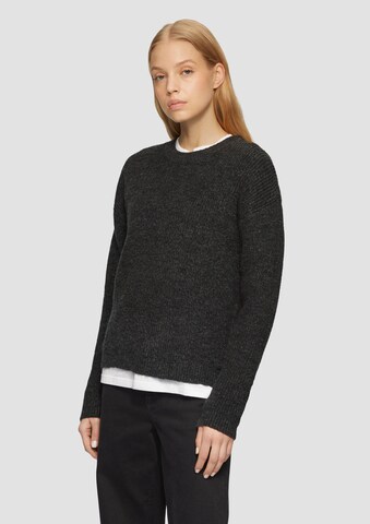 QS Pullover in Grau: Vorderseite