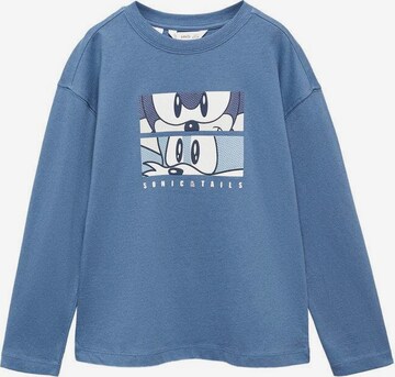 MANGO KIDS Shirt 'Tails' in Blue: front