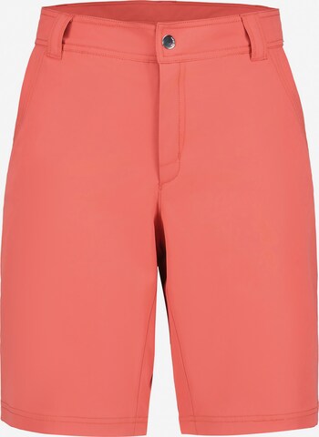 LUHTA Outdoorové kalhoty 'Espholm' – červená: přední strana