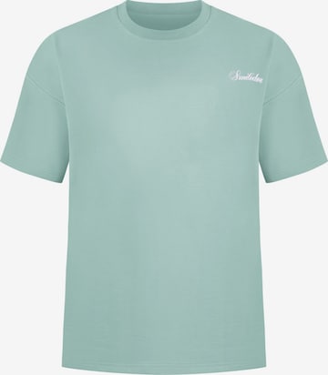 T-shirt Smilodox en vert : devant