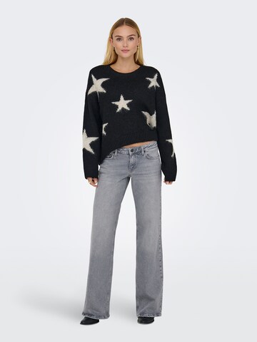 Wide leg Jeans 'ONLJUICY' di ONLY in grigio