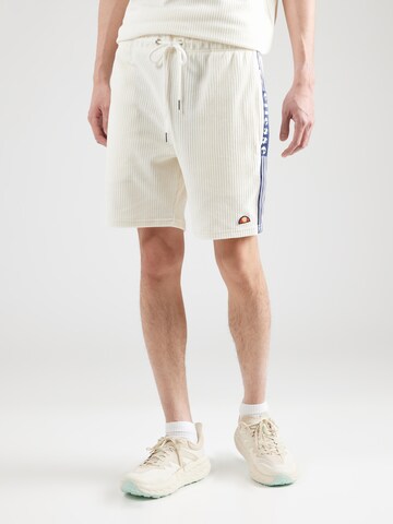 ELLESSE Regular Trousers 'TOMATRO' in White: front