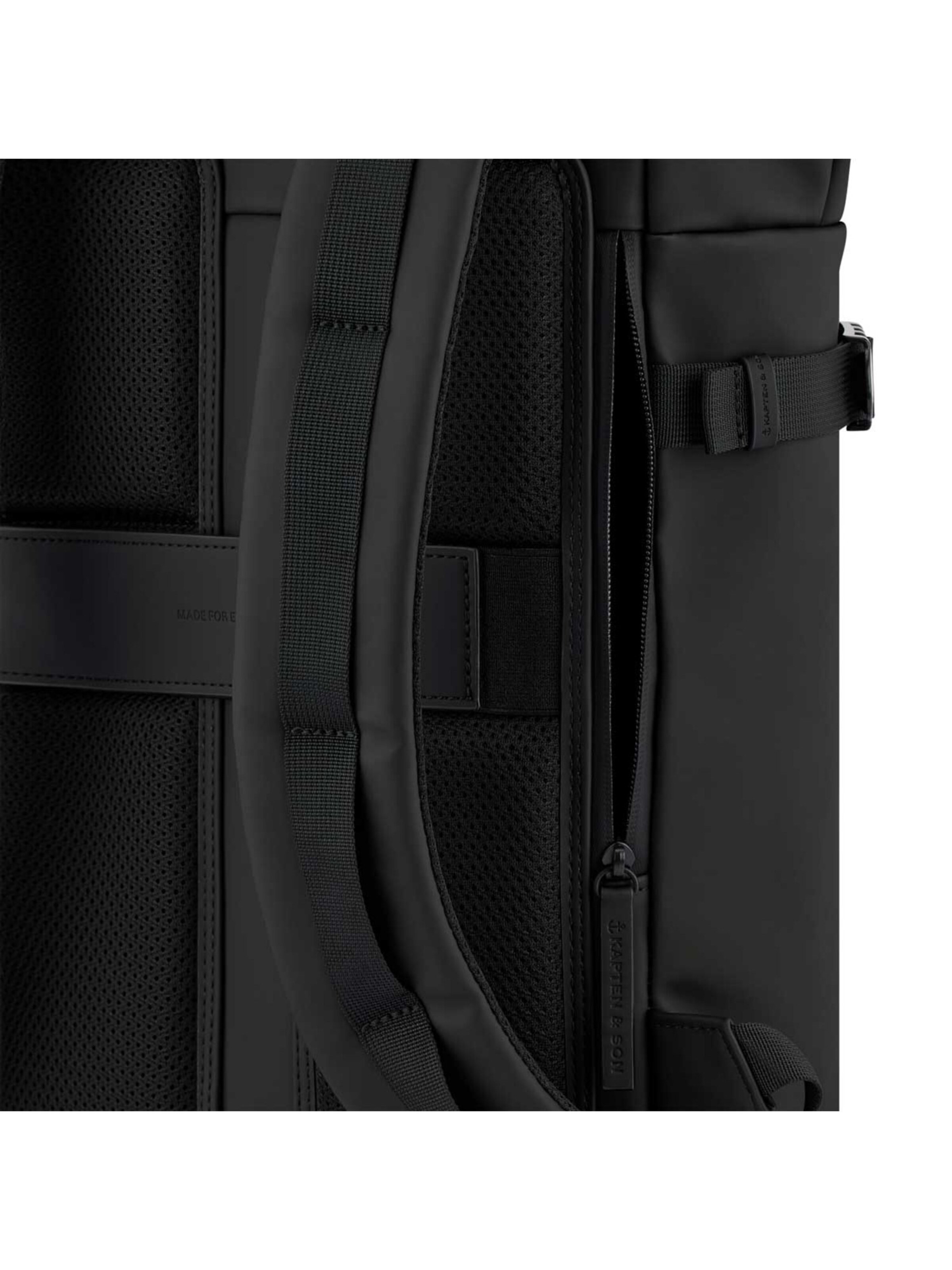 Kapten & Son Rucksack 'Helsinki'‌‌‌ in Schwarz