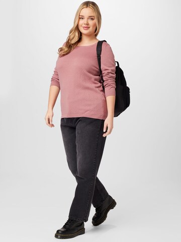 Vero Moda Curve Sweter w kolorze różowy