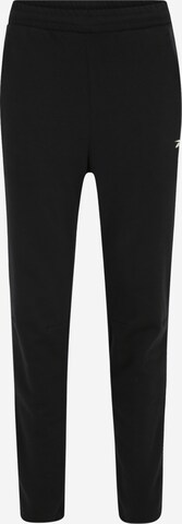 Coupe slim Pantalon de sport 'DMX' Reebok en noir : devant