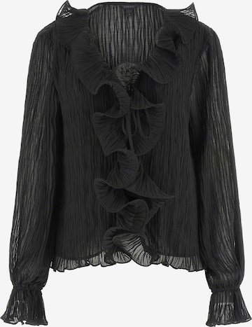 juoda GUESS Palaidinė 'FAYE': priekis