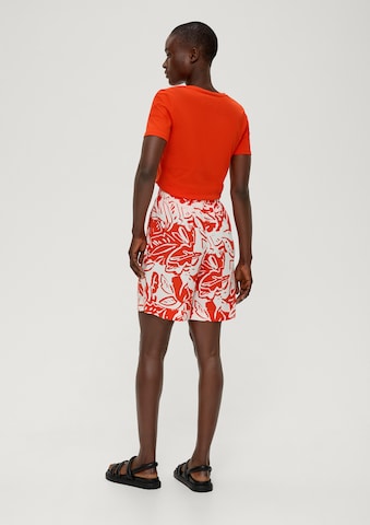 s.Oliver Regular Shorts in Orange