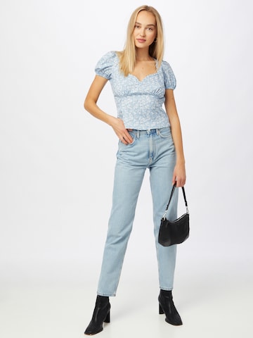 Missguided Blouse in Blauw