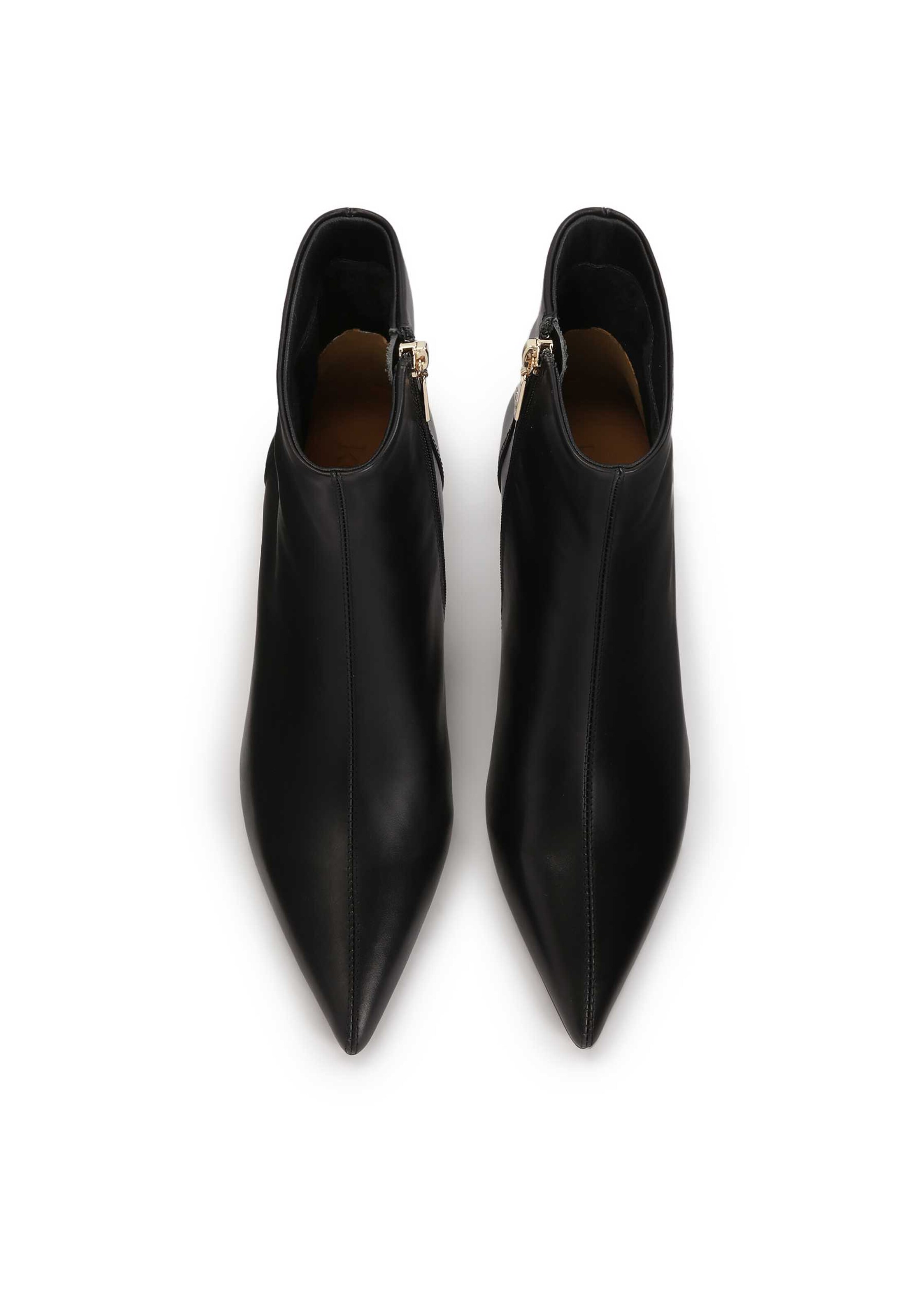 Kazar Enkellaarsjes in Zwart