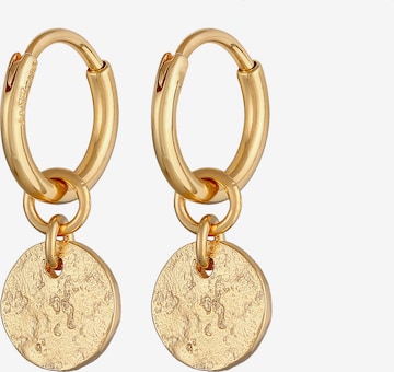 Boucles d'oreilles ELLI en or : devant