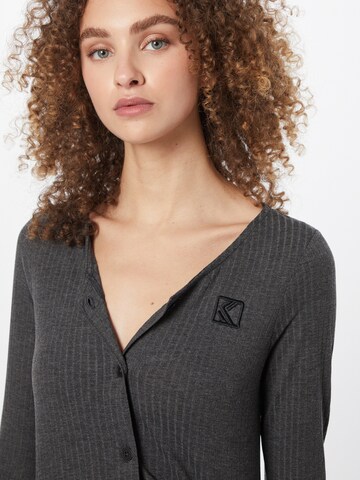 Karl Kani Strickjacke in Grau