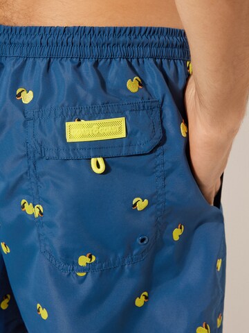 CALZEDONIA Regular Swim Trunks in Blue