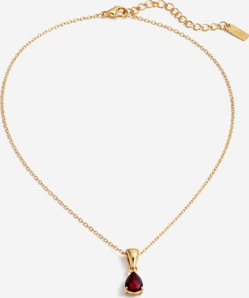 Pure Schmuck Necklace in Red: front