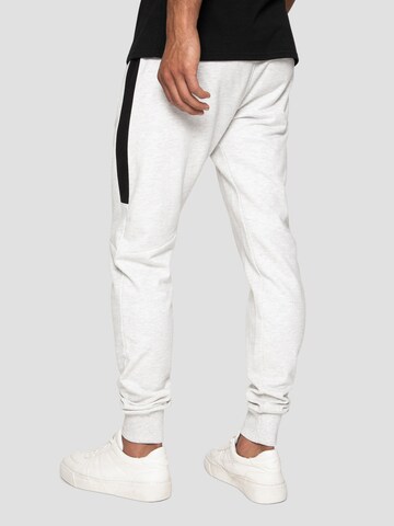 Threadbare Tapered Broek 'Kelvin' in Wit