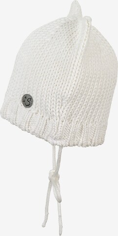 STERNTALER Beanie in White