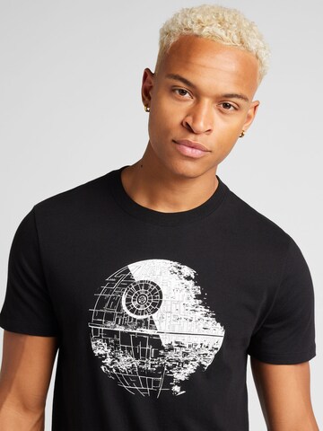 GAP Tričko 'SW DEATH STAR' – černá