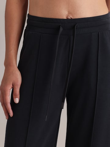 Hey Honey Wide Leg Sporthose 'Lux'‌‌‌‌‌‌‌ in Schwarz
