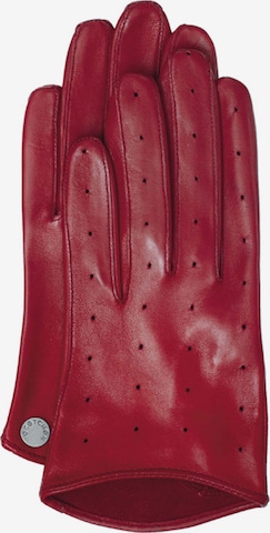 Gretchen Full Finger Gloves ' Summer Gloves' in Red: front