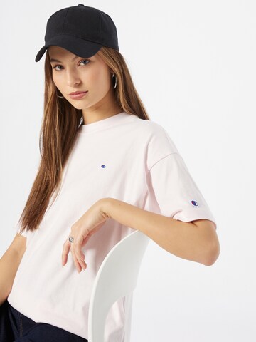 Champion Reverse Weave Tričko – pink