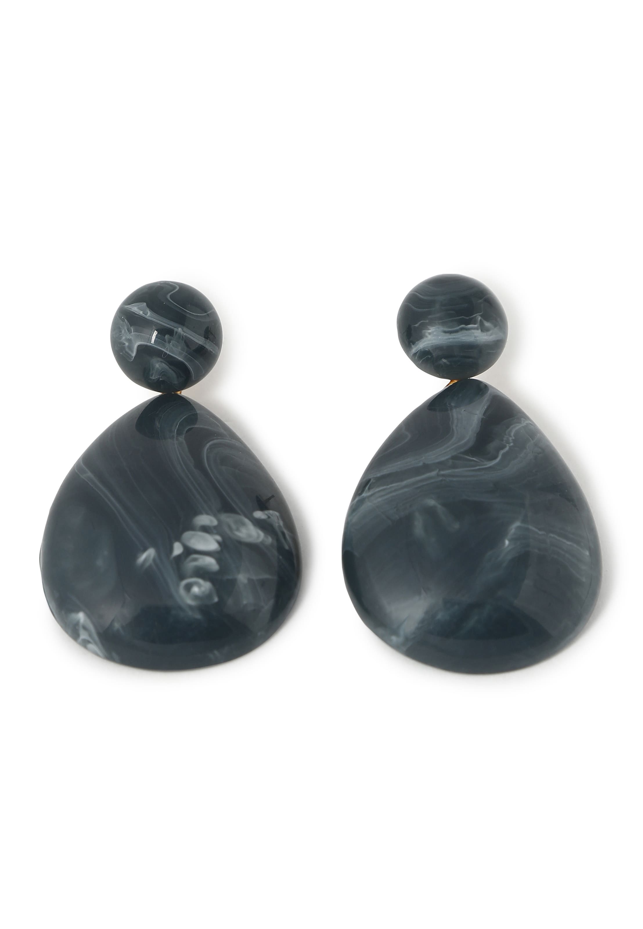 Boucles d'oreilles 'Mia' SOHI en bleu : devant