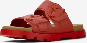 Zoccoletto 'Brutus' di CAMPER in rosso: frontale
