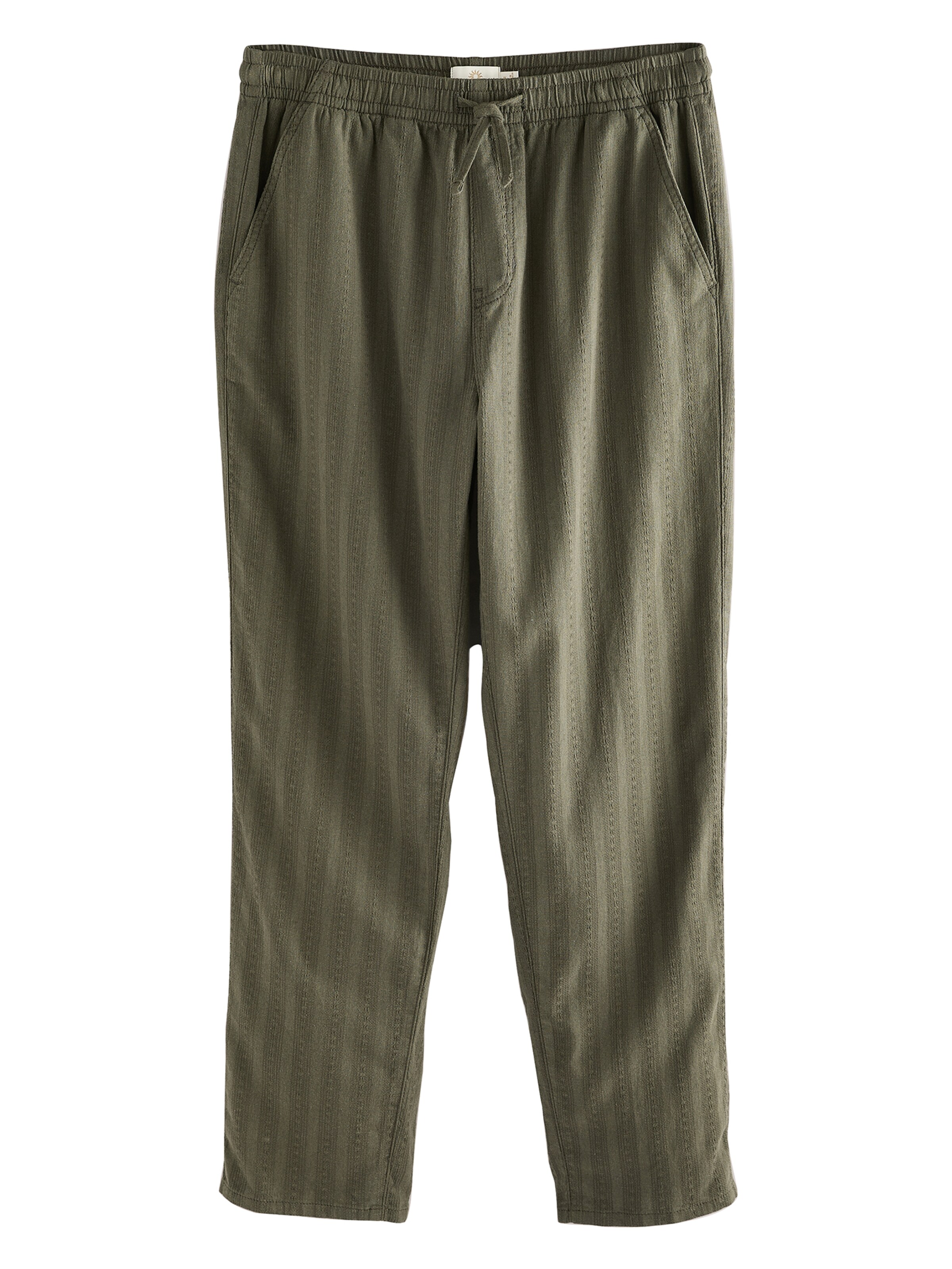 Next Regular Trousers in Green: front