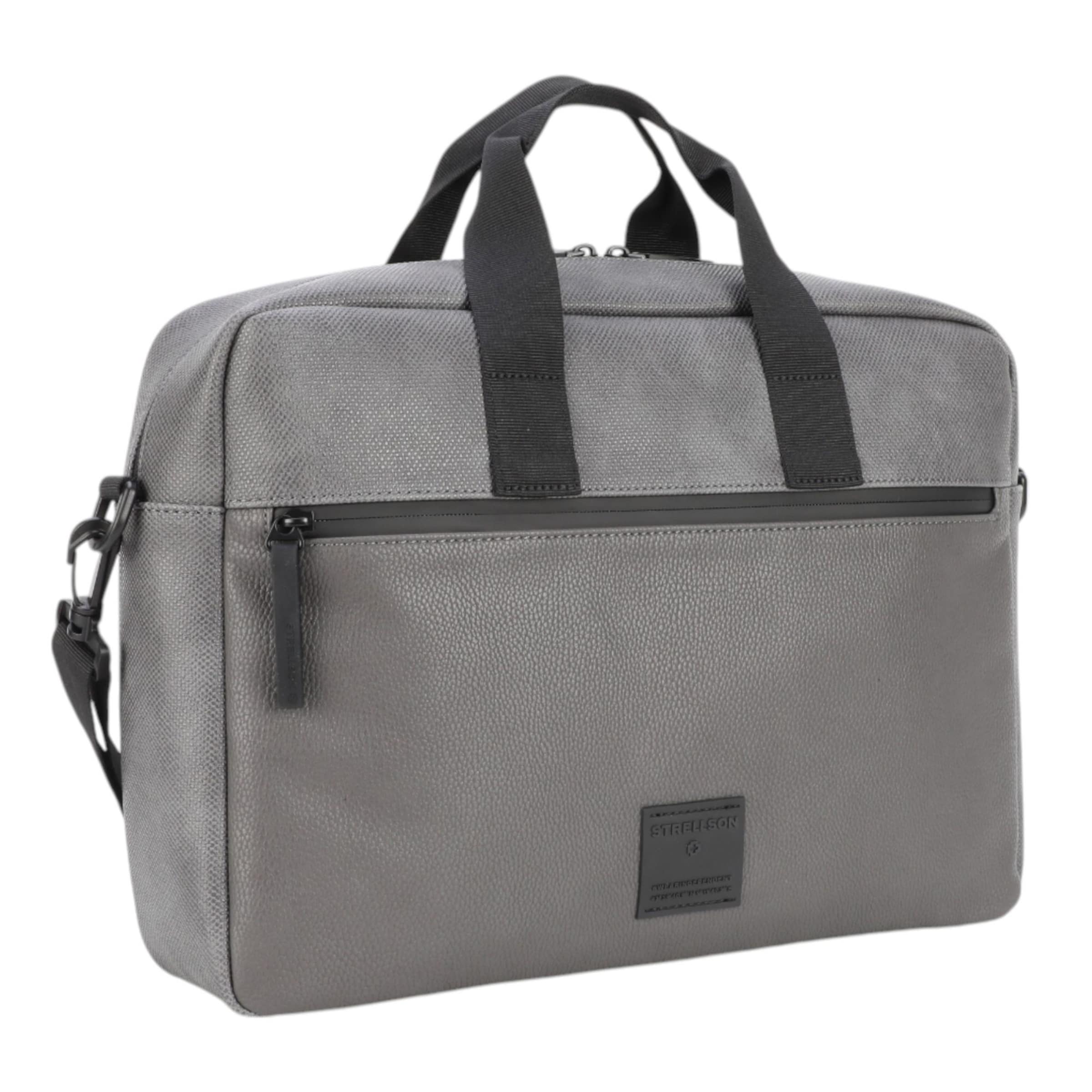 STRELLSON Document Bag 'Westferry Charles' in Grey