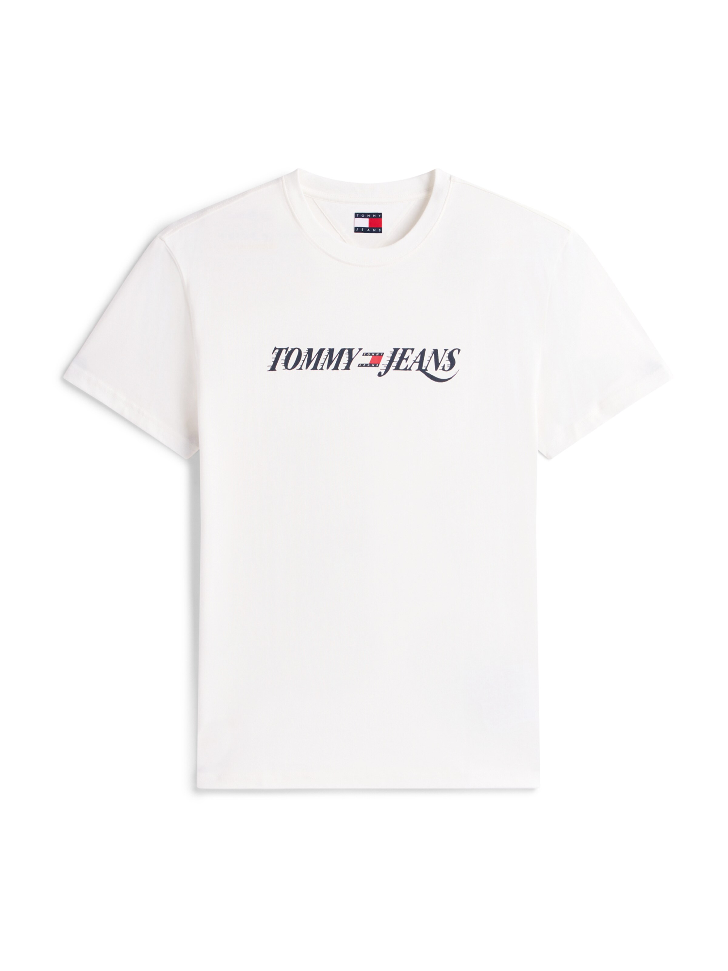 Tommy Jeans Majica 'VINTAGE' | mornarska / živo rdeča / bela barva, Prikaz izdelka