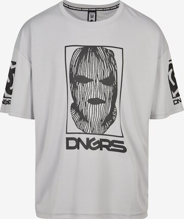 Maglietta 'Evil 07' di Dangerous DNGRS in grigio: frontale