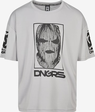 Dangerous DNGRS Shirt 'Evil 07' in Grau: predná strana