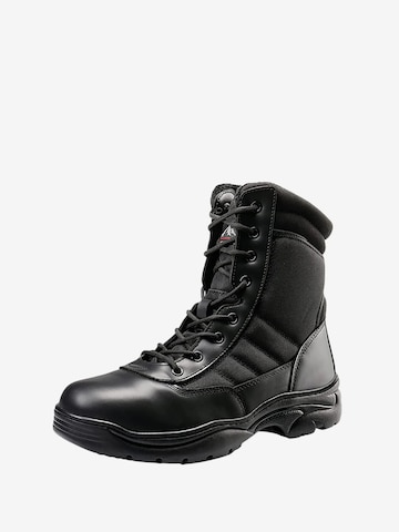 NORTIV 8 Boots in Black: front