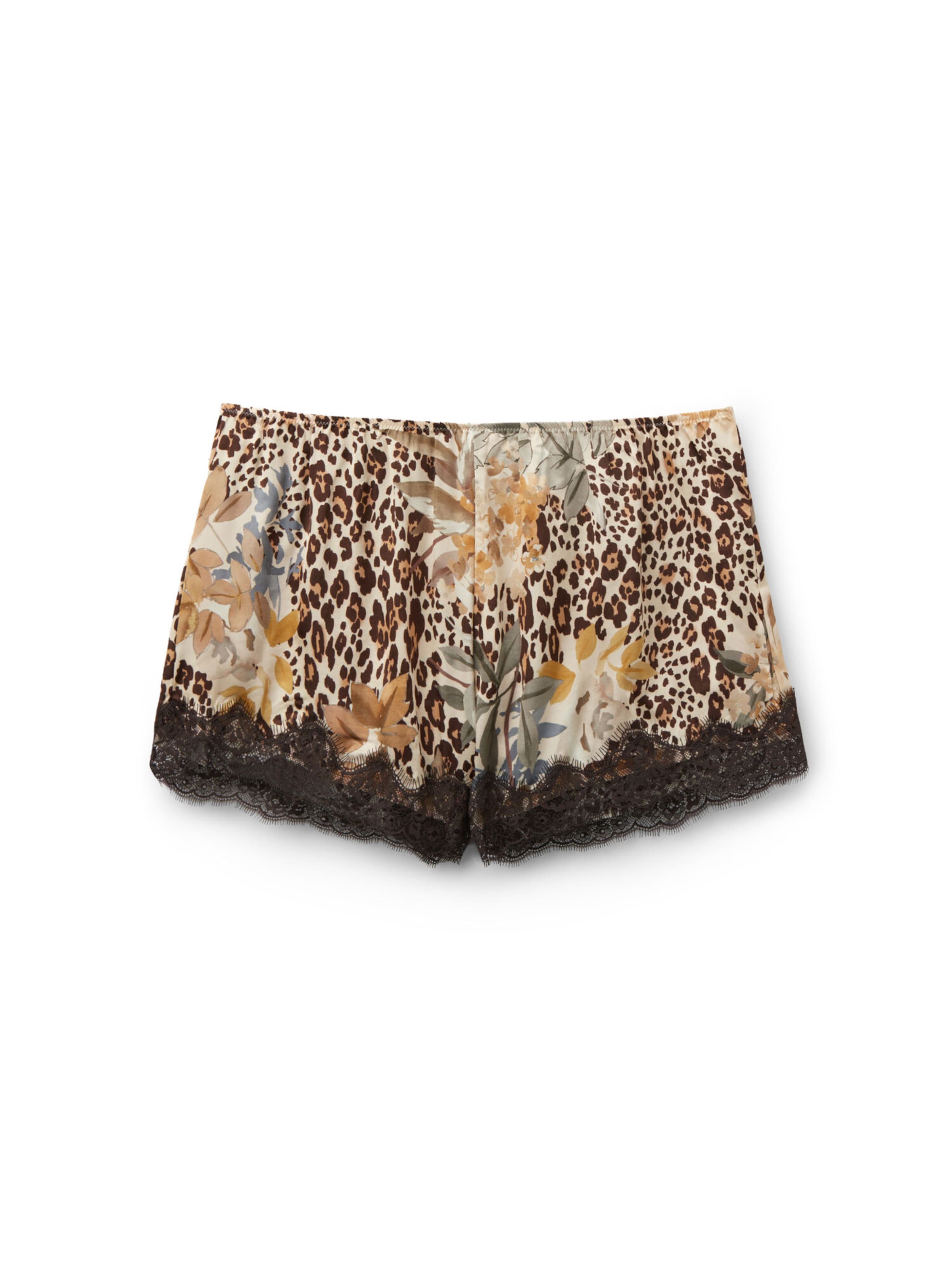 INTIMISSIMI Shorty 'Simply Iconic' in L in hellbraun / schwarz, Produktansicht