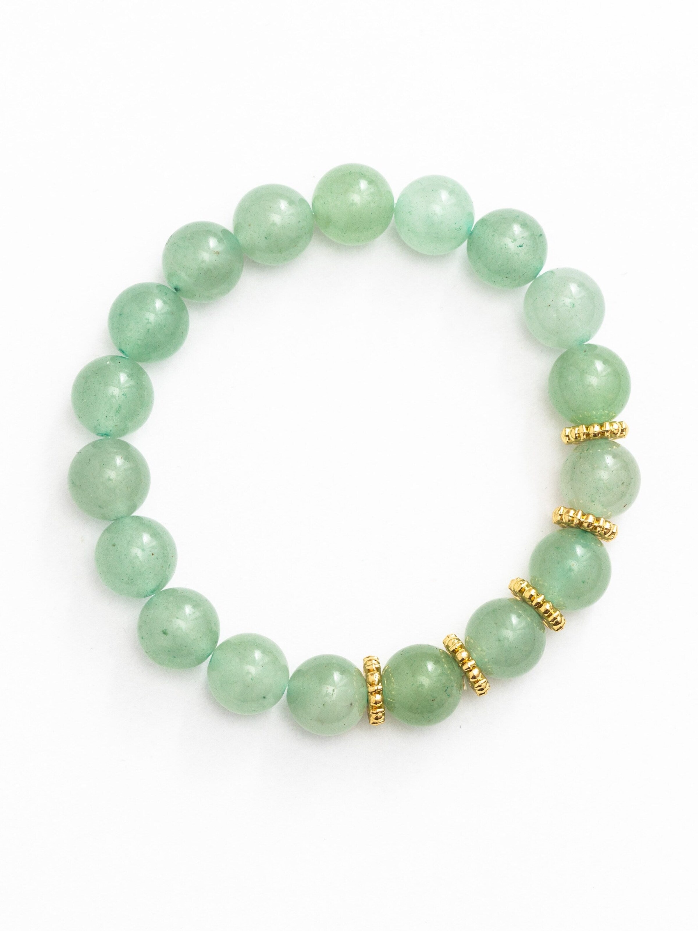 Secret Stones Armband 'Luckline' in Grün