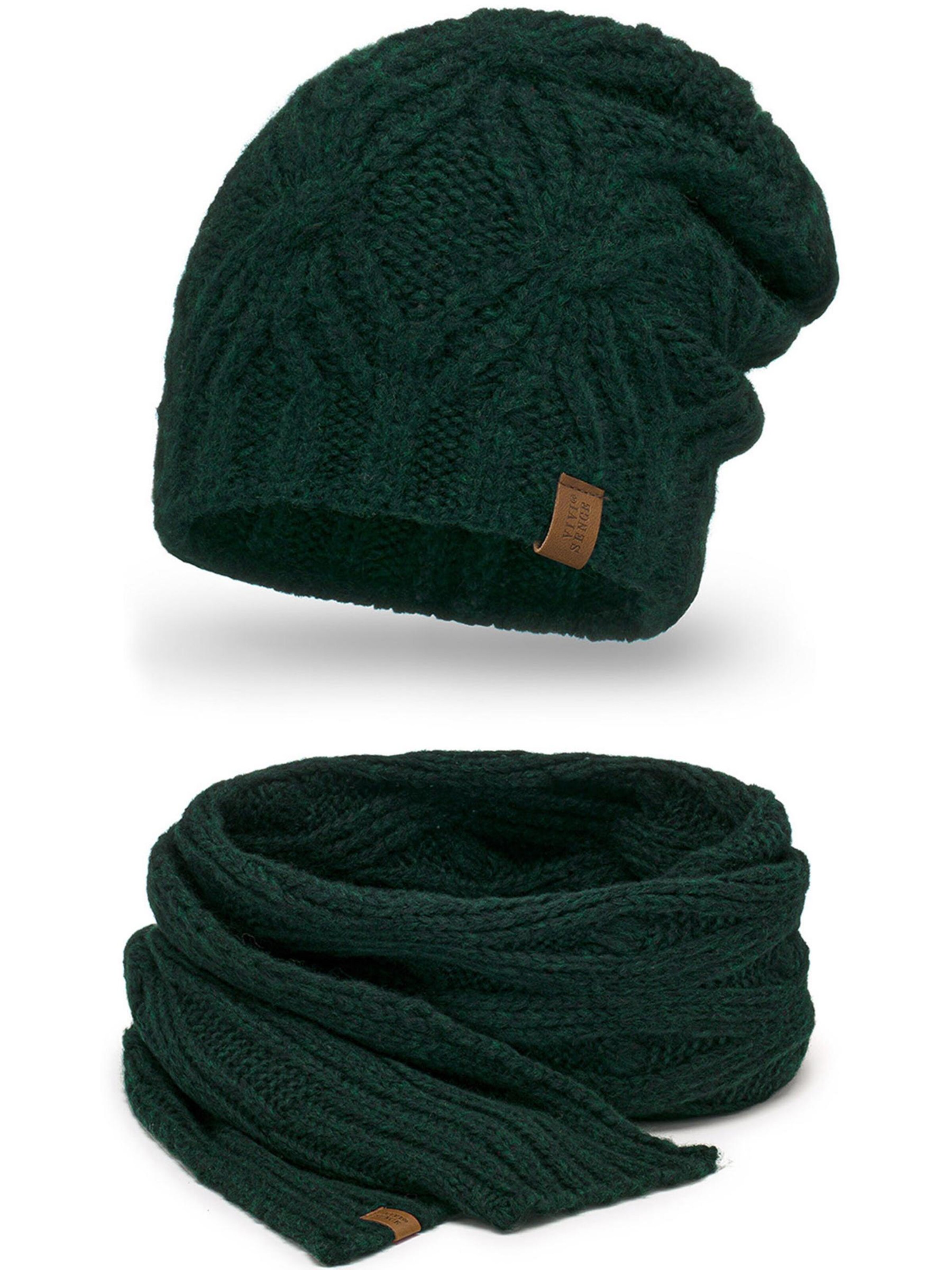 Bonnet '70112 Set' Vivisence en vert : devant