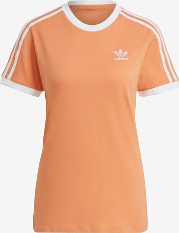 ADIDAS ORIGINALS T-Shirt in Orange: front