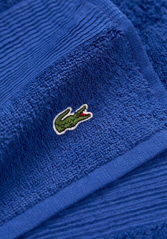 LACOSTE Towel 'L LE CROCO' in Blue