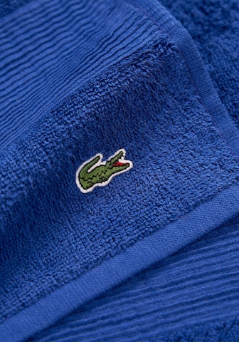LACOSTE Towel 'L LE CROCO' in Blue