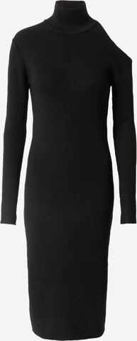 BZR Knit dress 'Lela Roxy' in Black: front