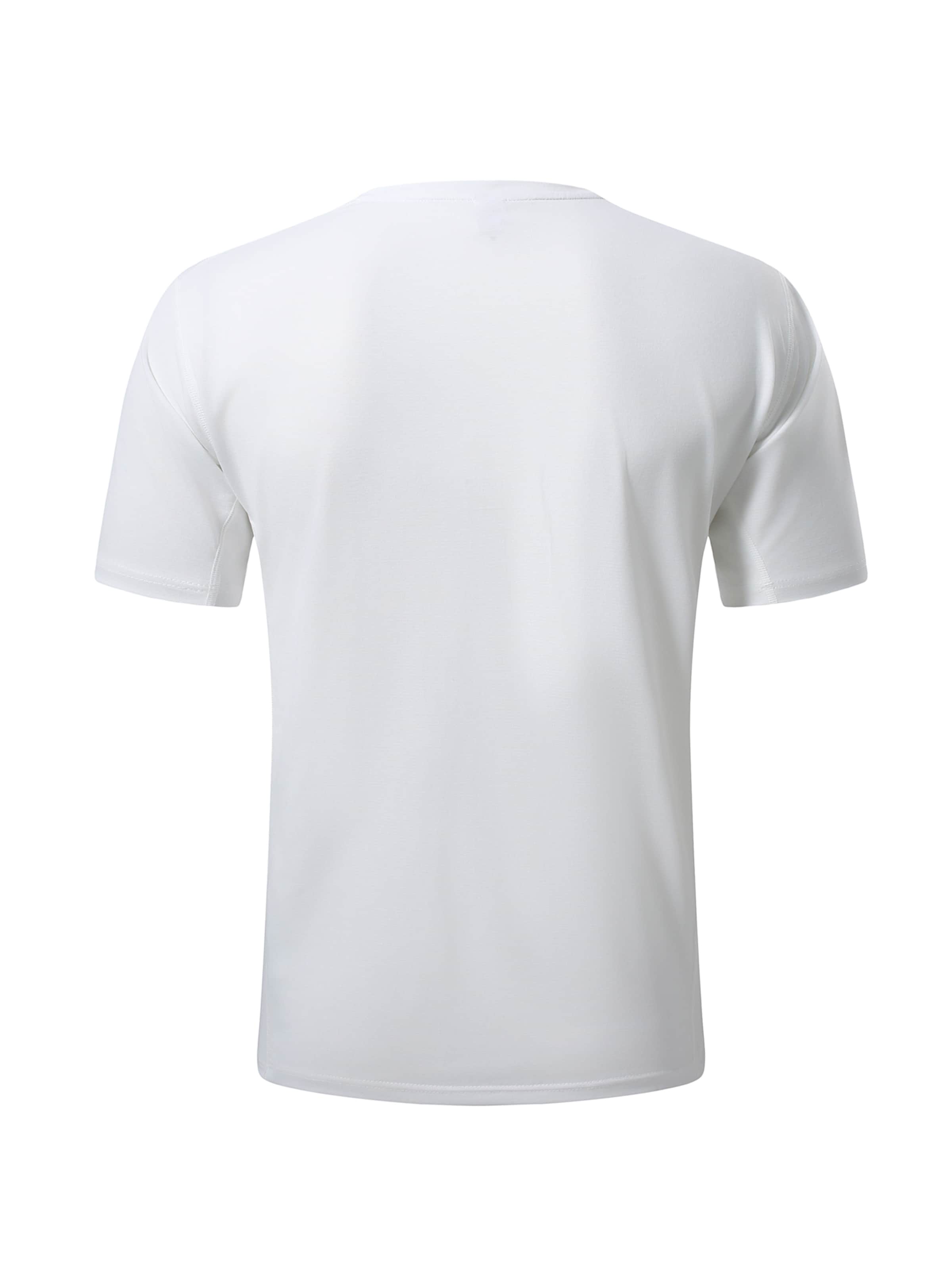 YOUTHUP Performance Shirt 'Feuchttrans' in White
