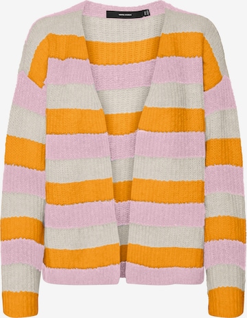 Cardigan 'Julie' VERO MODA en mélange de couleurs : devant