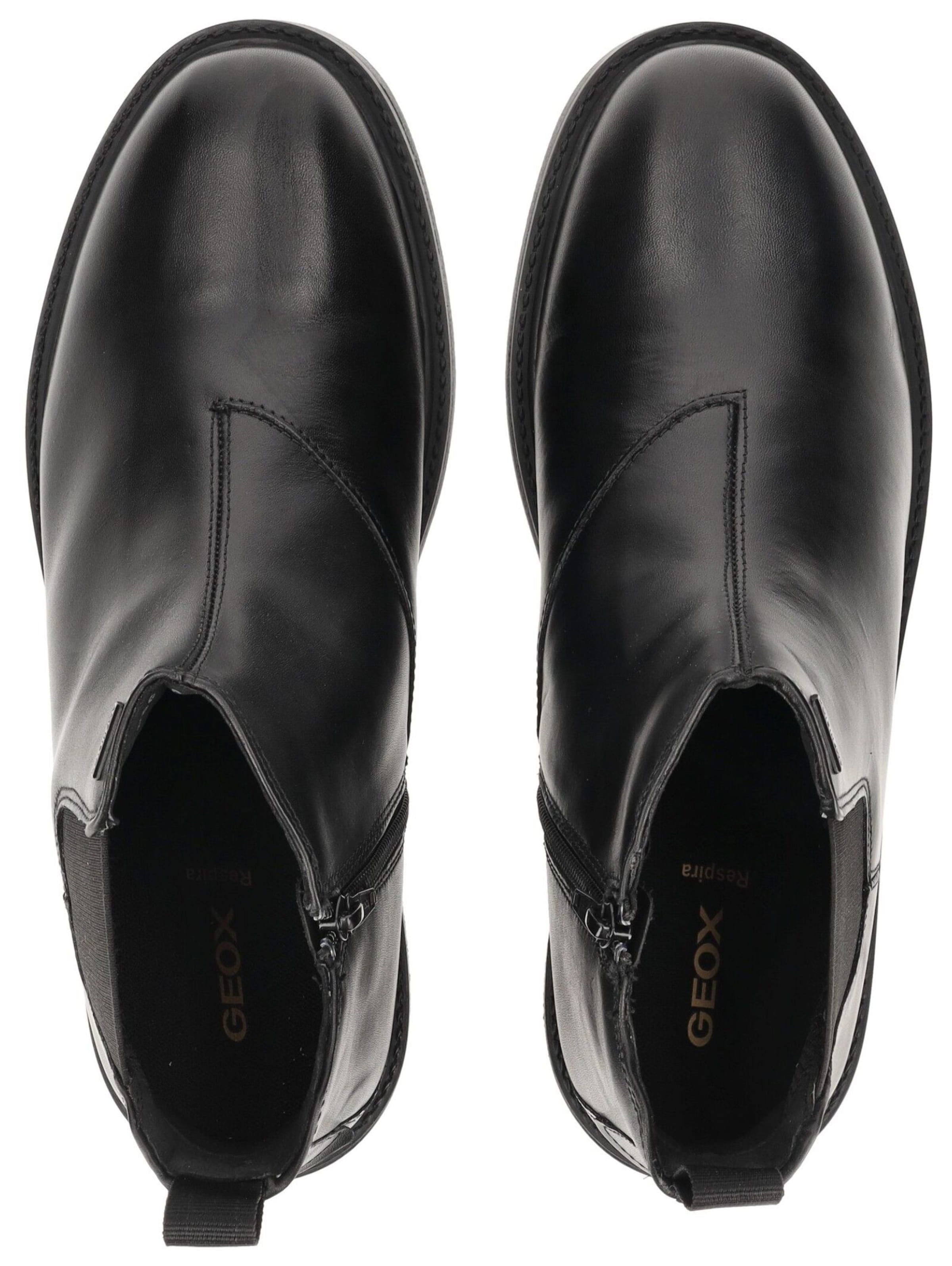 Boots GEOX en noir : au dessus
